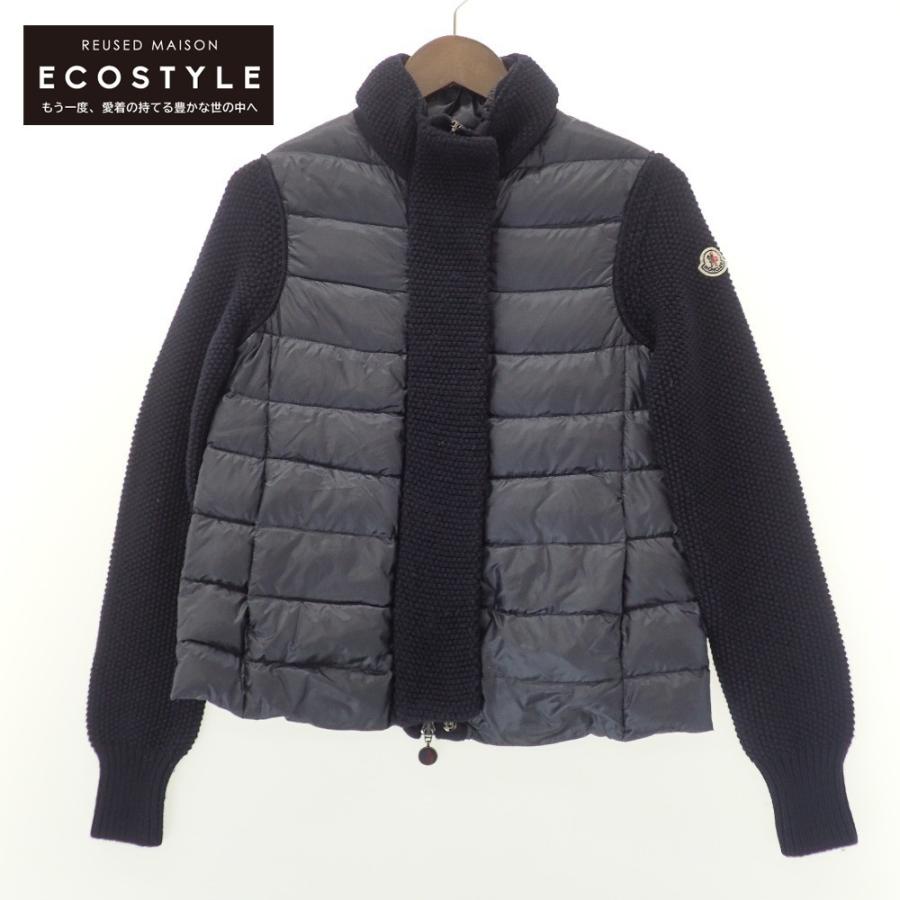 MONCLER モンクレール MAGLIONE TRICOT CARDIGAN ニット切替 MONCLER モンクレール MAGLIONE TRICOT CARDIGAN ニット切替