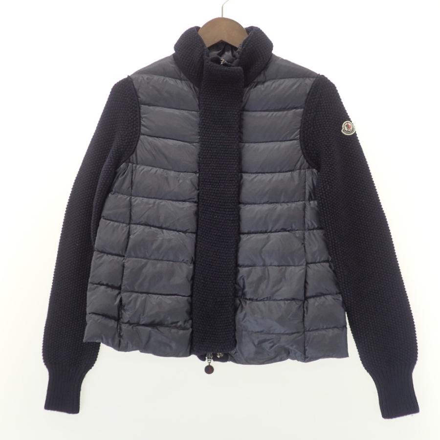 MONCLER モンクレール MAGLIONE TRICOT CARDIGAN ニット切替 MONCLER モンクレール MAGLIONE TRICOT CARDIGAN ニット切替