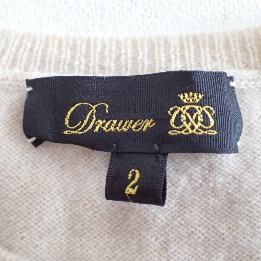 DRAWER Drawer ドゥロワー 6513-106-0800 14G カシミヤクルーネック  