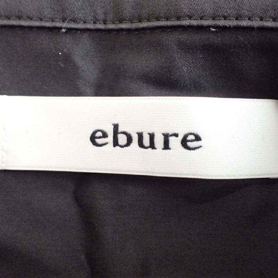 美品/ ebure エブール 3210300346 コットンツイル シャツ ワンピース