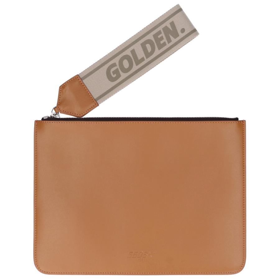 新品同様 GOLDEN GOOSE ゴールデングース レザークラッチバッグ 