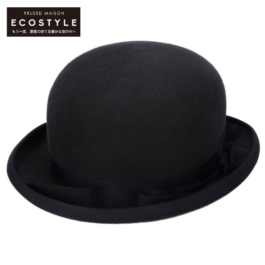 ジェームスロック　ボーラーハット　59センチ　美品 JAMES LOCK ジェームス・ロック ボーラーハット 帽子 7 1/2・58