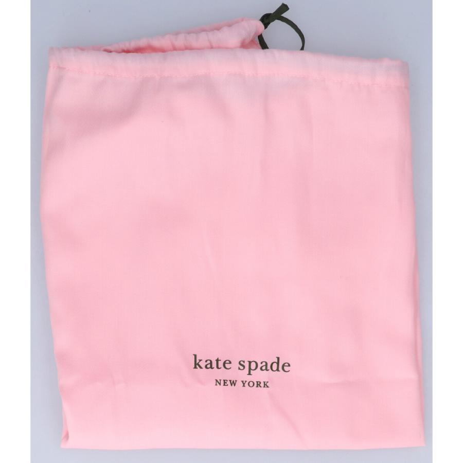 美品 kate spade ケイト・スペード タッセル付 ラフィア/レザー かご