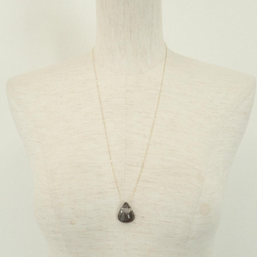 美品 MAISON RUBUS. メゾンルーバス K10 デンドリッククォーツ 