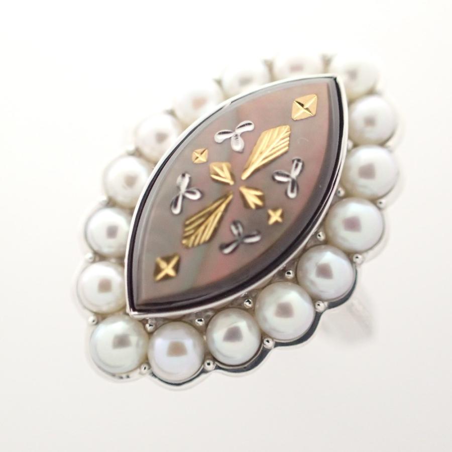 MIKIMOTO（ミキモト） 新品同様 Pt950刻印 ピクウェ パール/シェル