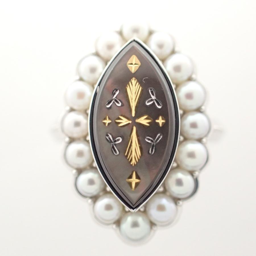 MIKIMOTO（ミキモト） 新品同様 Pt950刻印 ピクウェ パール/シェル