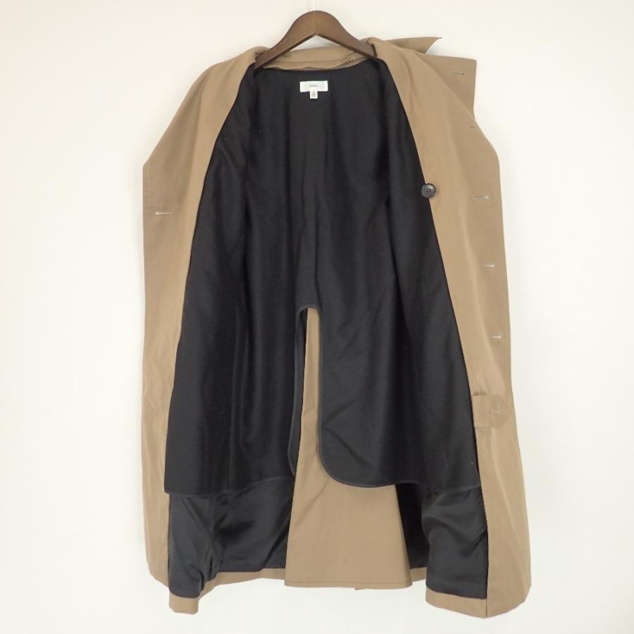 美品/ HYKE ハイク 162-17005 ウールライナー付トレンチ コート 2