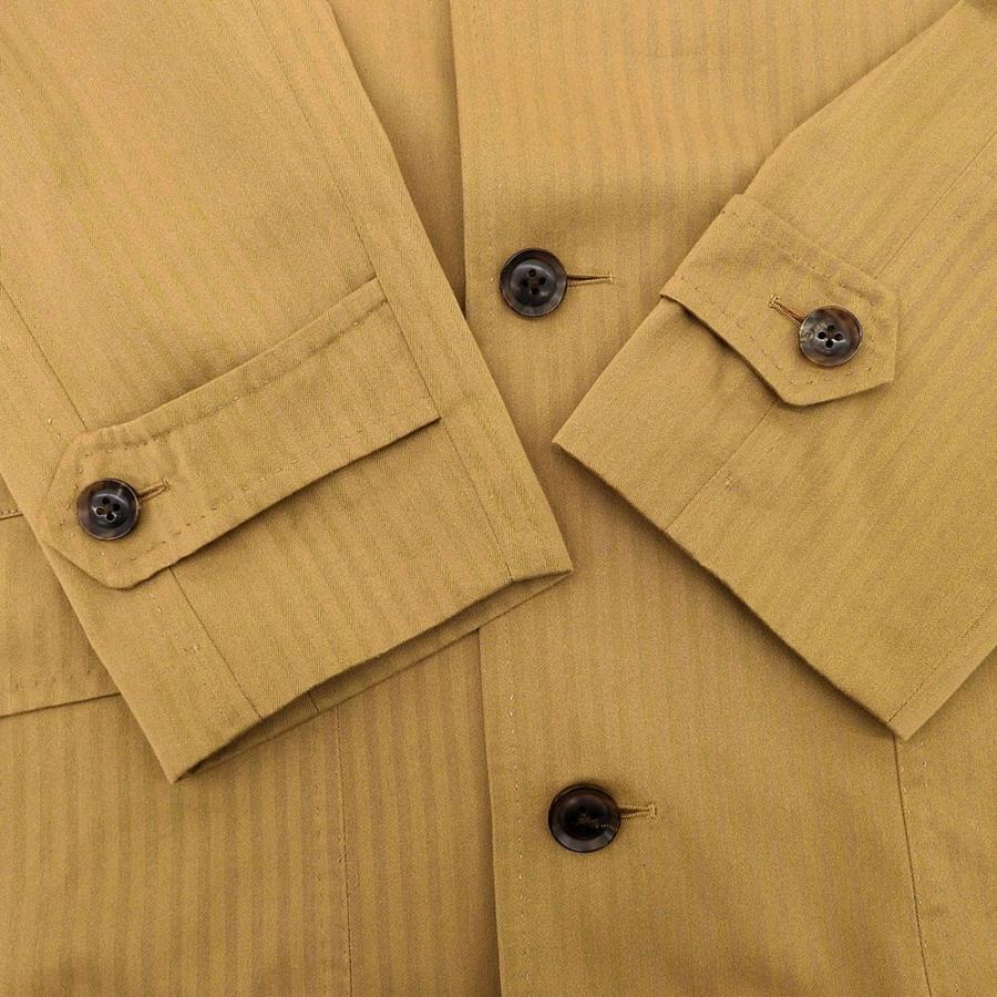 美品/ RING JACKET リングヂャケット RJ019S11G コットン ストライプ