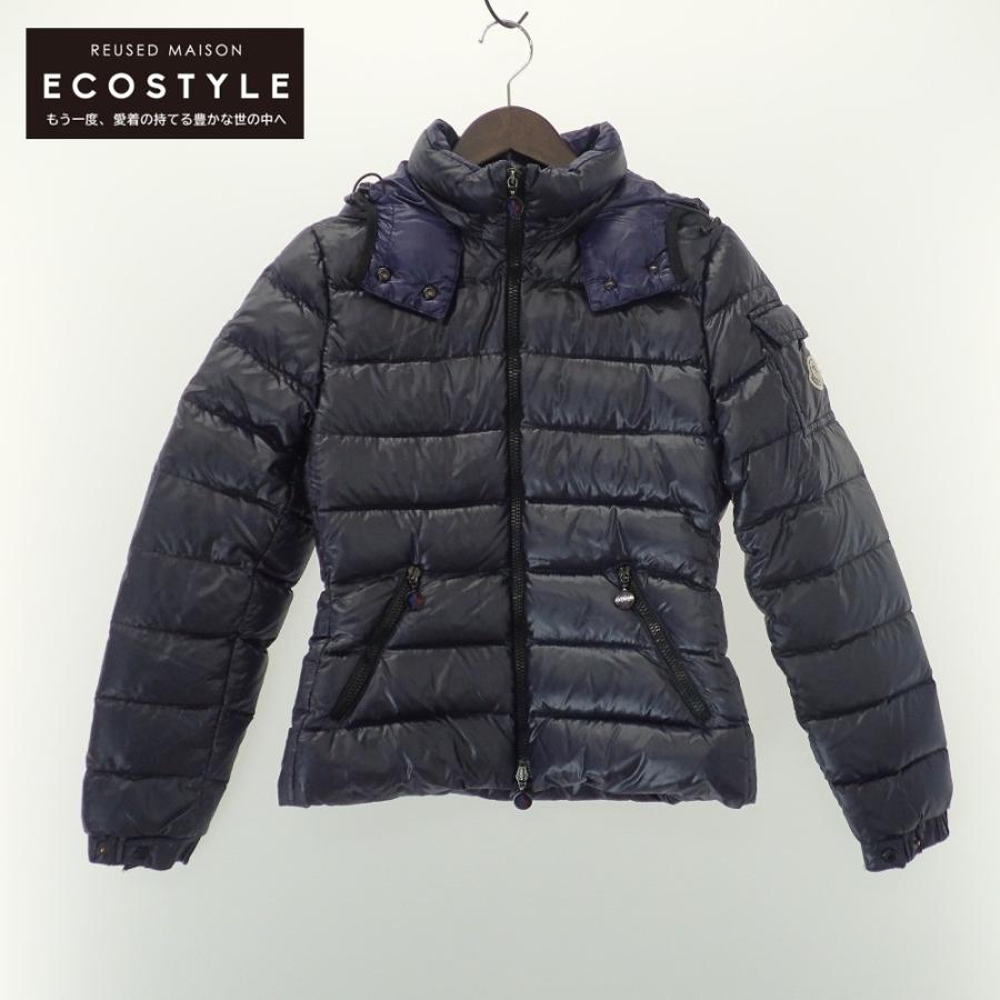 Moncler モンクレール Bady フード付ダウンジャケット 0 ネイビー レディース ブランドリユースショップエコスタイル 通販 Yahoo ショッピング