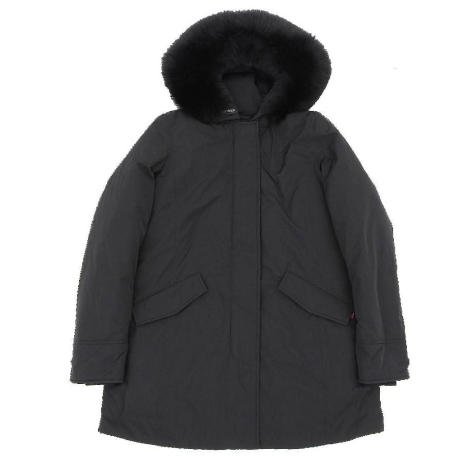 美品 WOOLRICH ウールリッチ ダウンジャケット LUXURY ARCTIC PARKA フォックスファー ブラック レディース S