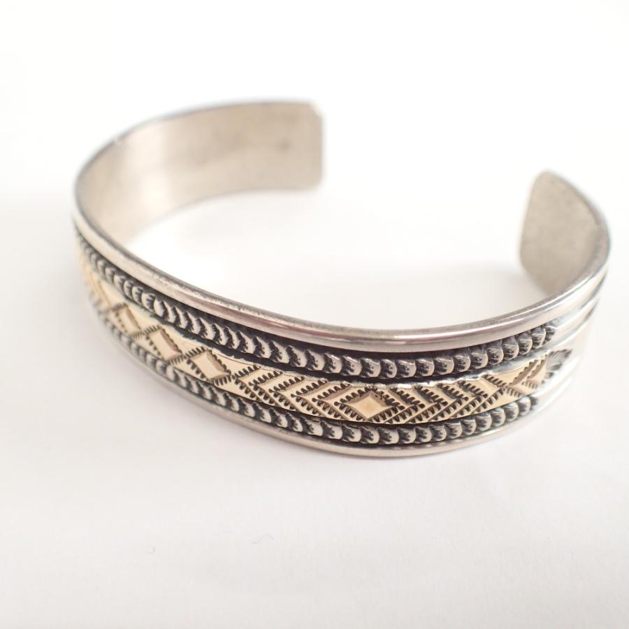 Bruce Morgan ブルース・モーガン 14K STERLING刻印 ナバホ族 Bruce Morgan ブルース・モーガン 14K STERLING刻印 ナバホ族