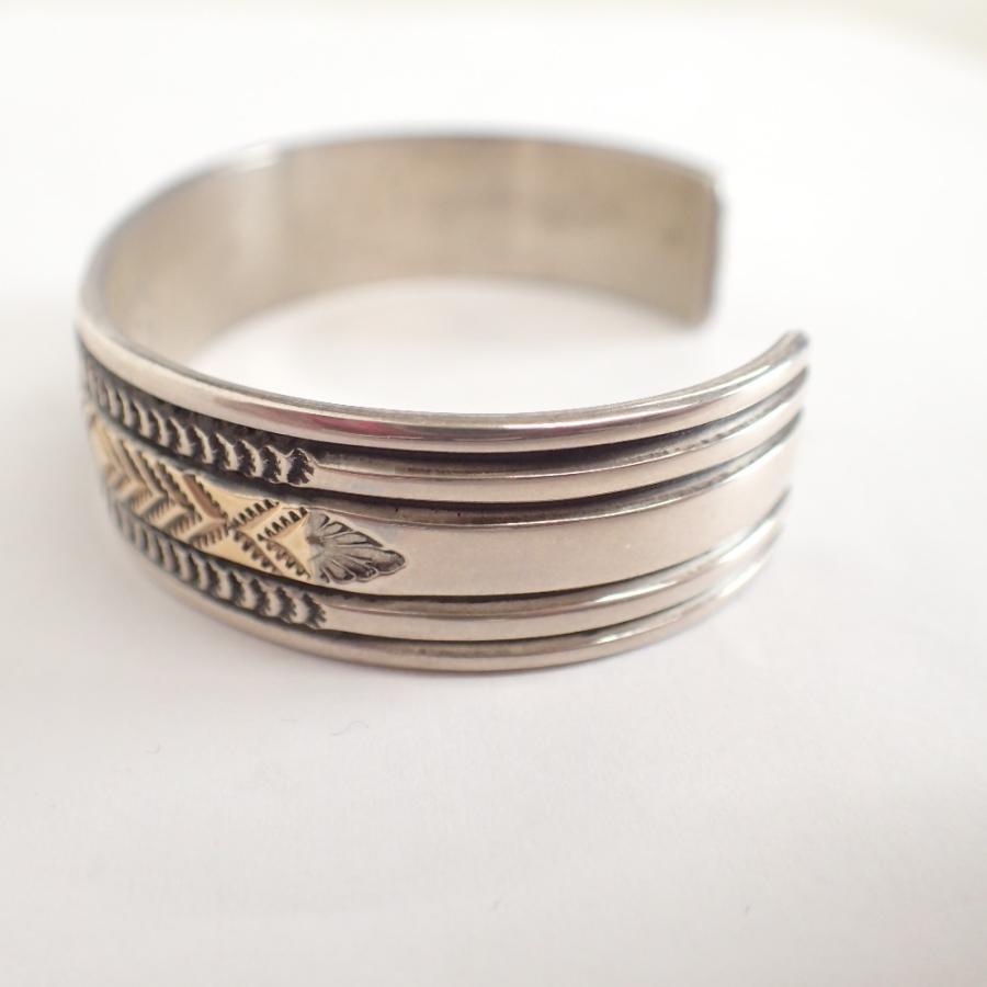 Bruce Morgan ブルース・モーガン 14K STERLING刻印 ナバホ族 Bruce Morgan ブルース・モーガン 14K STERLING刻印 ナバホ族