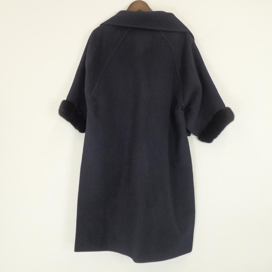 FENDI（フェンディ） 美品/ FF8450 W18 カシミヤ100 ミンクファー付き  