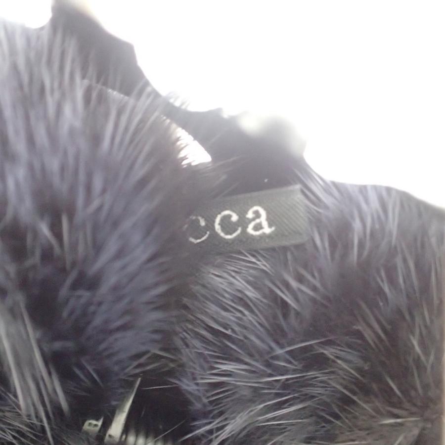 acca アッカ ラインストーン/ファー装飾 ヘアクリップ ヘア 