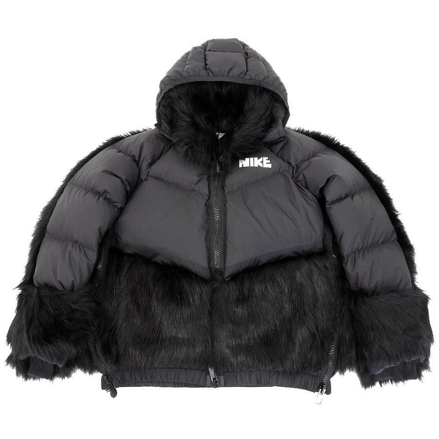 週末限定価格】sacai × NIKE ファーダウンジャケット XL-