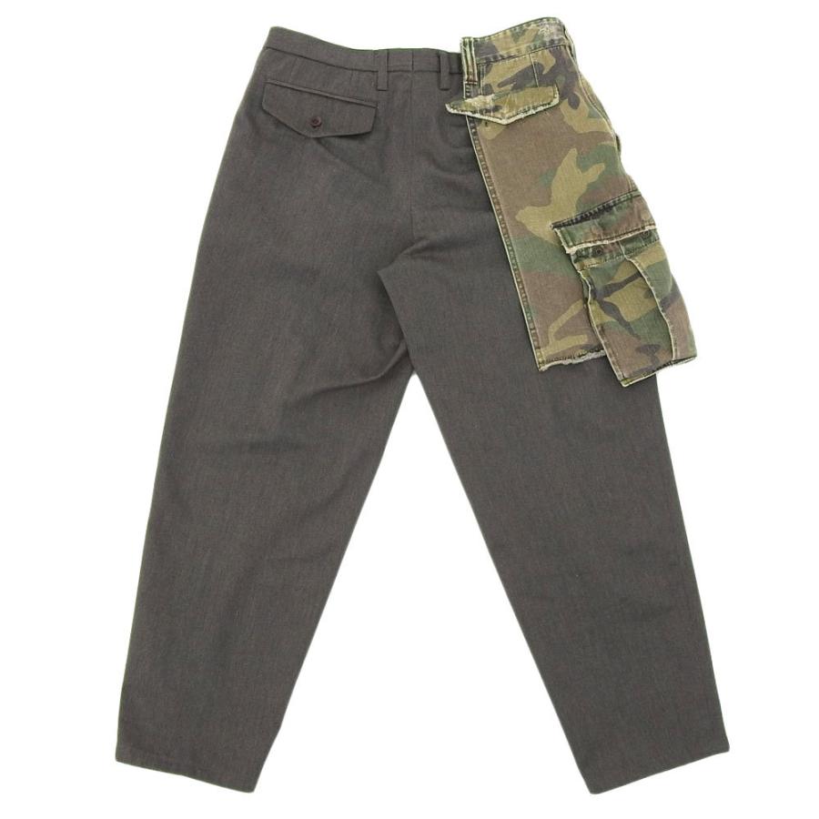 kolor BEACON カラー ビーコン ドッキングパンツ グレー 迷彩 メンズ