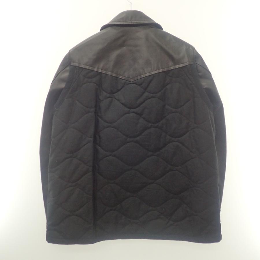 sacai 美品/21年製 サカイ 21-02548M レザー キルティング sacai 美品/21年製 サカイ 21-02548M レザー キルティング