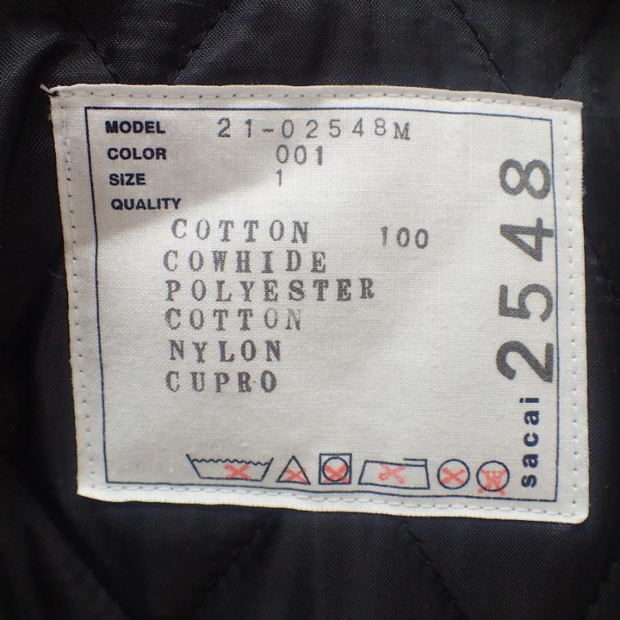 sacai（サカイ） 美品/21年製 21-02548M レザー キルティング