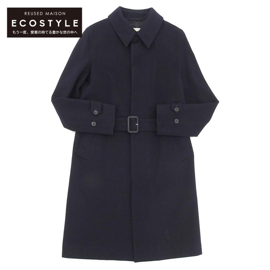 MACKINTOSH ネイビー ウールコート BEAMS F（ビームスF）【別注】MACKINTOSH / HUMBIE ネイビー