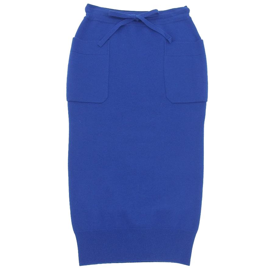 ドゥロワー  カシミヤスカート DRAWER 未使用 Drawer ドゥロワー 12Gウールカシミヤパイル