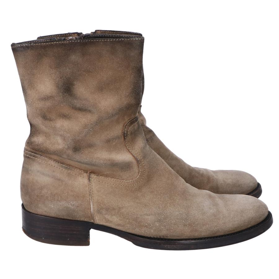 BUTTERO（ブッテロ） B825 スエード サイドジップブーツ シューズ 41