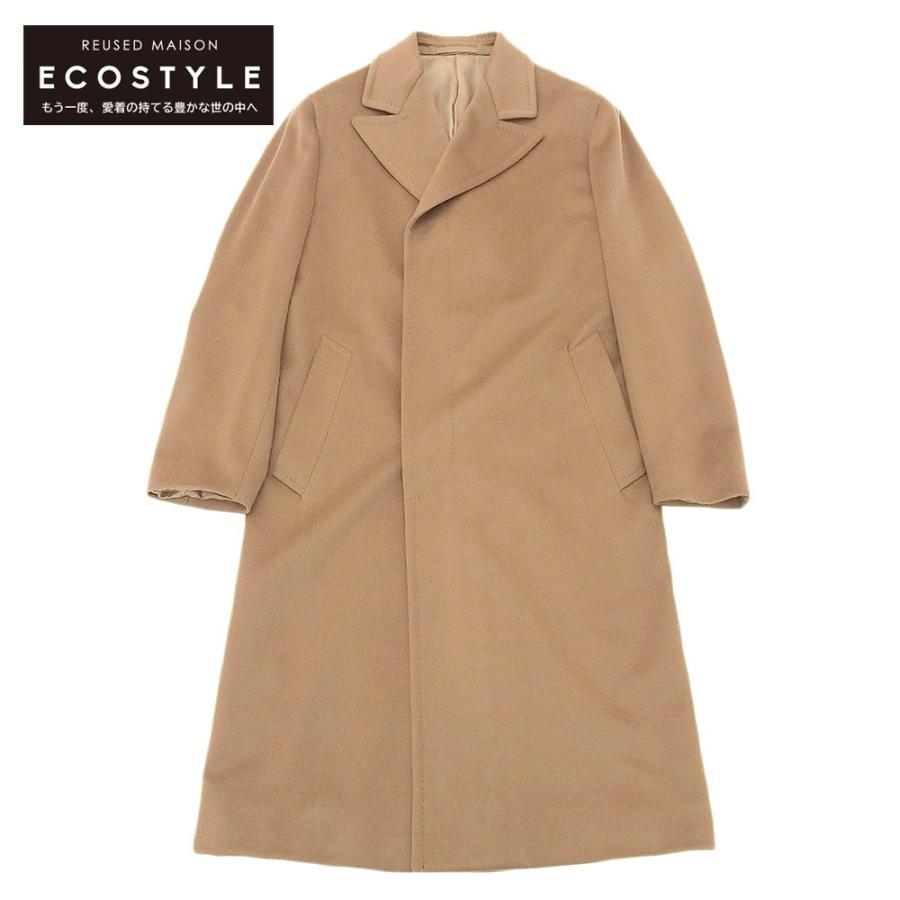 CARUSO カルーゾ BJ530F ウール ナポリコート 44 ブラウン メンズ