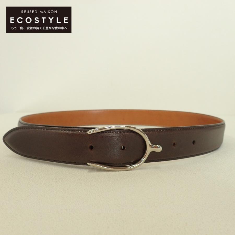 CHAMBORD SELLIER シャンボール・セリエ レザーベルト 32/80 ダーク 