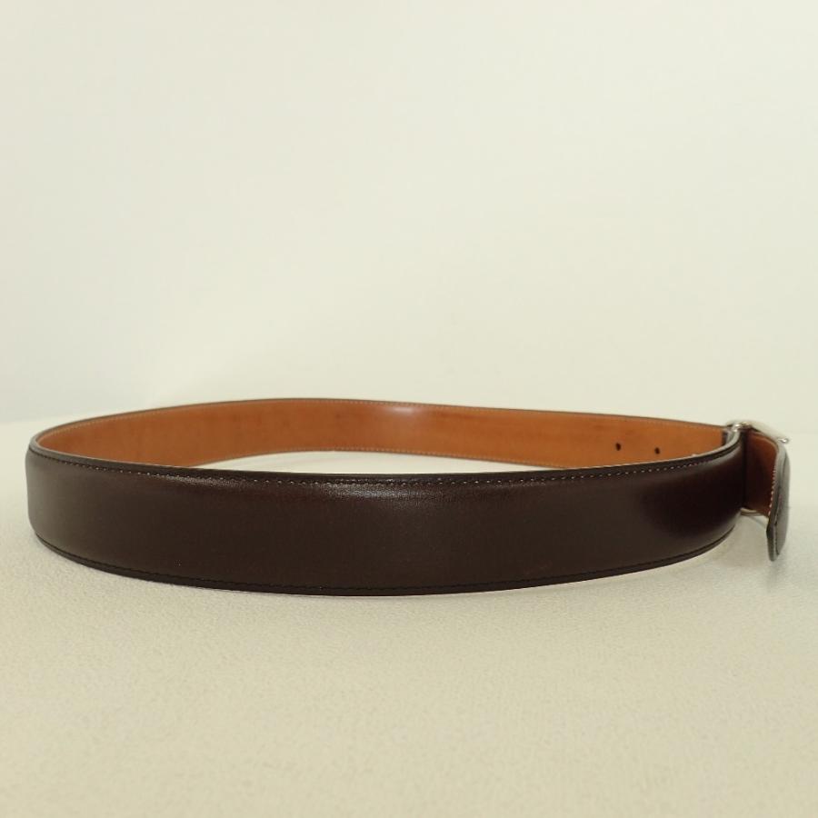 CHAMBORD SELLIER シャンボール・セリエ レザーベルト 32/80 ダーク 