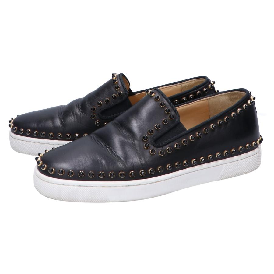 102.新品 クリスチャン ルブタン ピックボート スリッポン Christian Louboutin クリスチャンルブタン ピックボート