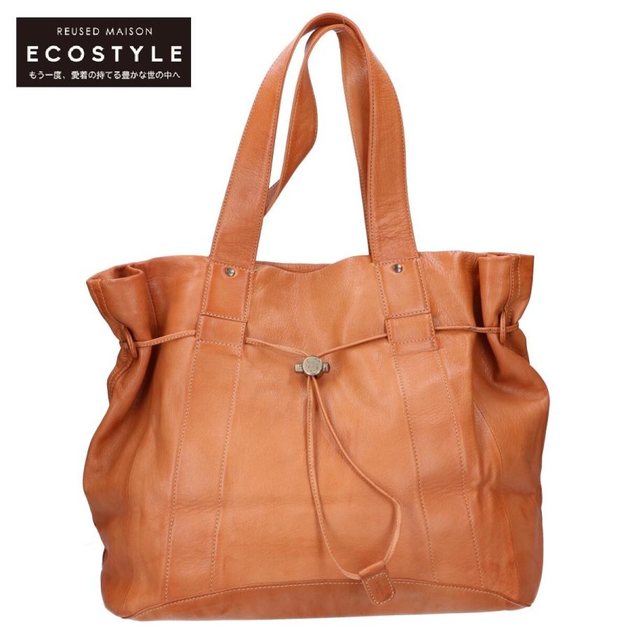 メンズ】大容量 dan genten ダンゲンテン ゴートレザー トートバッグ