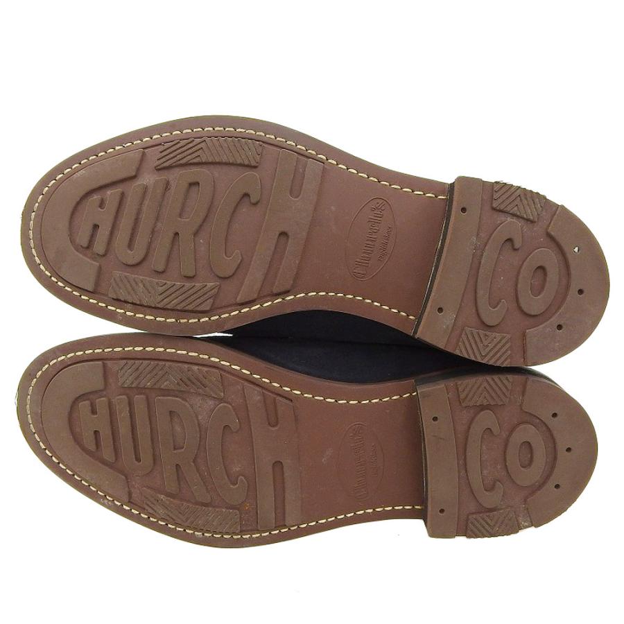 Church's（チャーチ） BESTONE ダービーシューズ メンズ ネイビー 6.5G