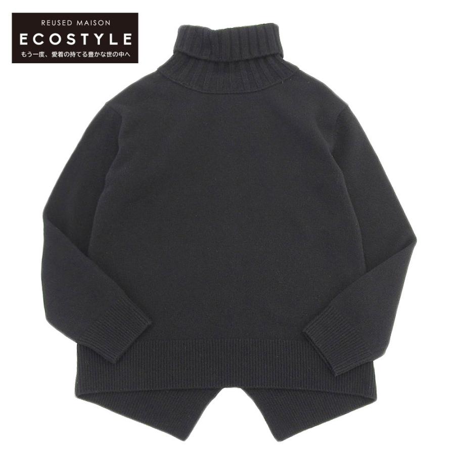 美品 MUSE ミューズ ウール・カシミヤ JADE タートルネックニット