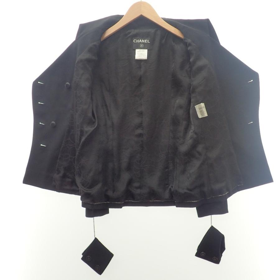 CHANEL シャネル 01P P17870V09938 ココボタン 変形ダブルジャケット  