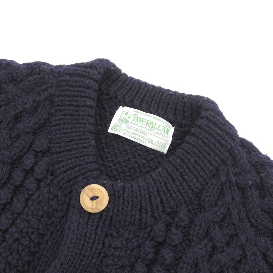 INVERALLAN（インバーアラン） 4A アランニット クルーネック