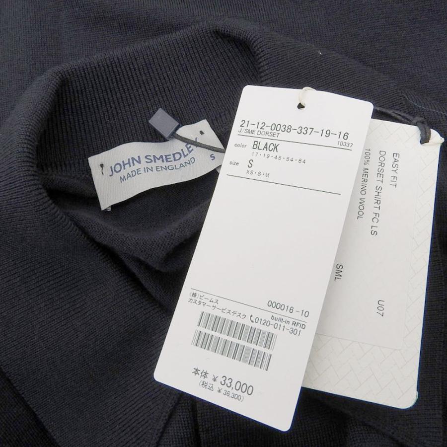 未使用 JOHN SMEDLEY ジョンスメドレー DORSET 30ゲージ ニット 