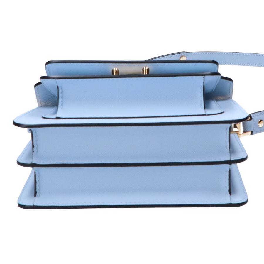 MARNI トランク ミニ ショルダー パステルブルー 