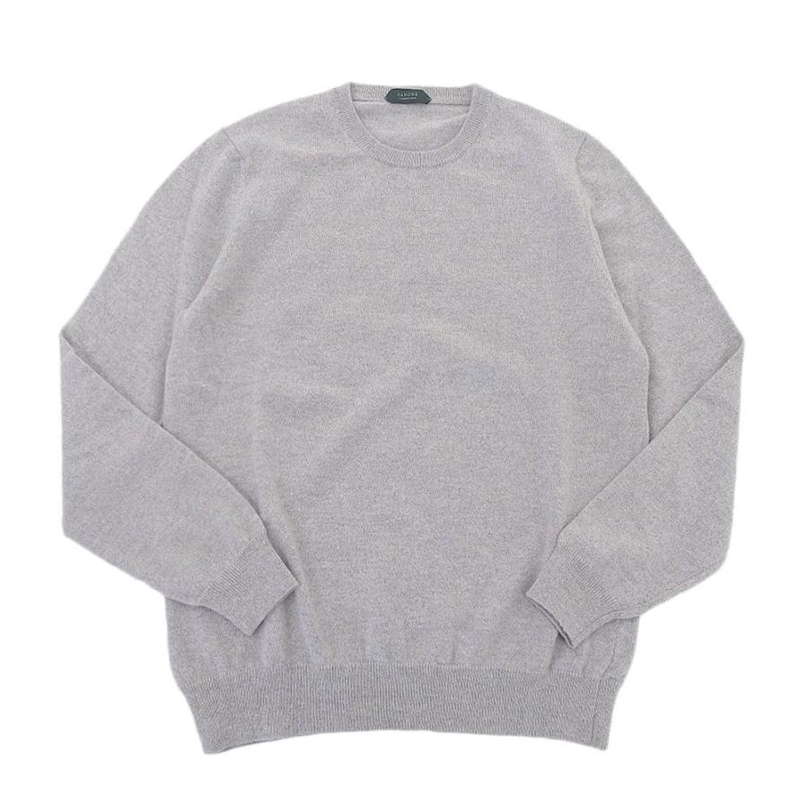 美品 ZANONE ザノーネ ウール カシミヤ クルーネック ニット トップス