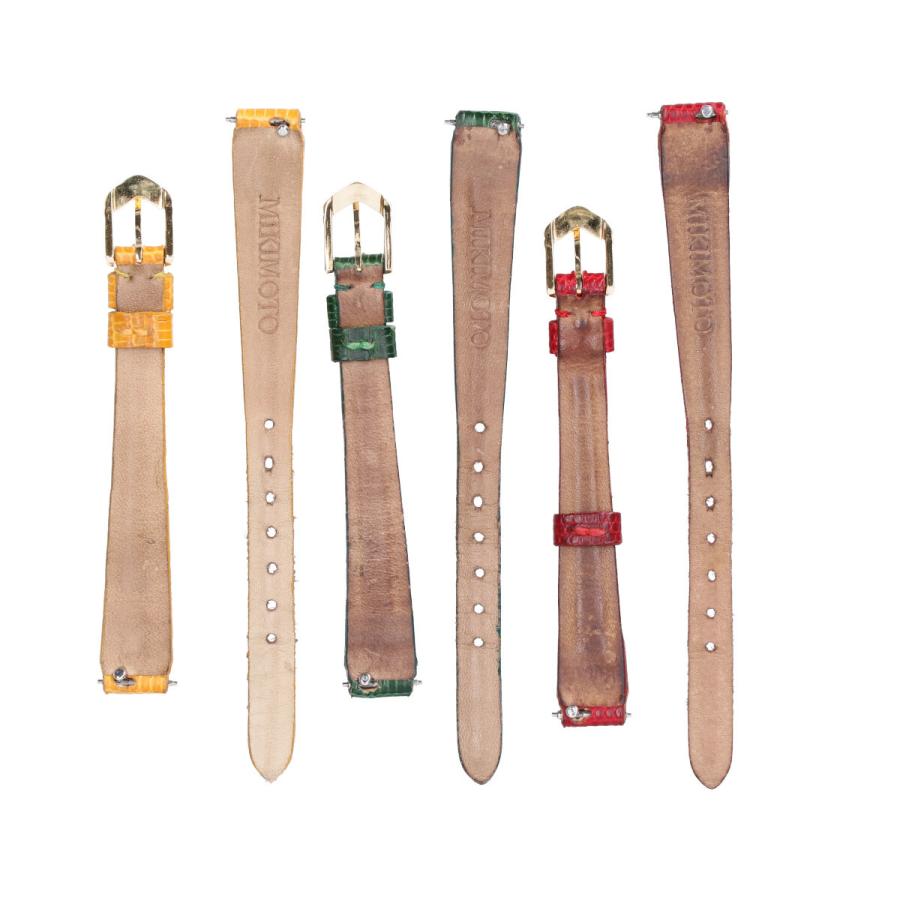 MIKIMOTO（ミキモト） NS1021PF K18メッキ シェル文字盤 3連パール