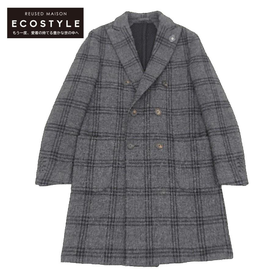 LARDINIダブルブレスト チェスターコート新品未使用イタリア製