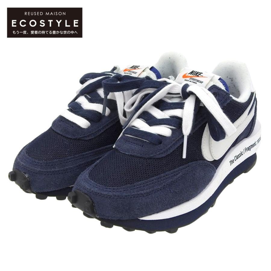 21年製 Nike ナイキ ｘsacaiサカイiｘfragmentフラグメント Dh2684 400 Ldワッフル スニーカー シューズ 23 ネイビー レディース ブランドリユースショップエコスタイル 通販 Yahoo ショッピング