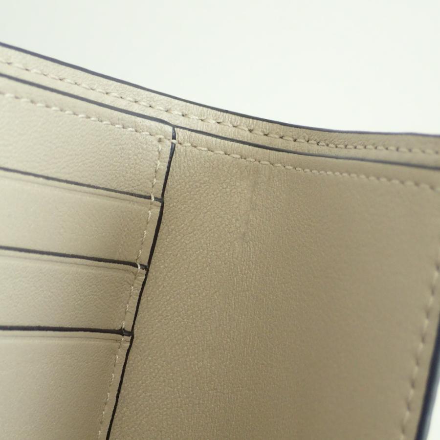 LOEWE（ロエベ） 美品/ バーティカルウォレット スモール 三つ折り財布