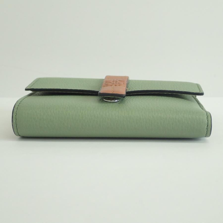 LOEWE（ロエベ） 美品/ バーティカルウォレット スモール 三つ折り財布