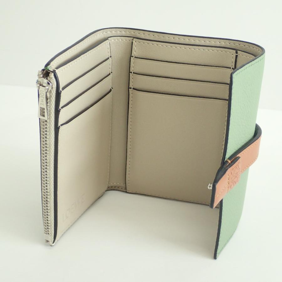 LOEWE（ロエベ） 美品/ バーティカルウォレット スモール 三つ折り財布