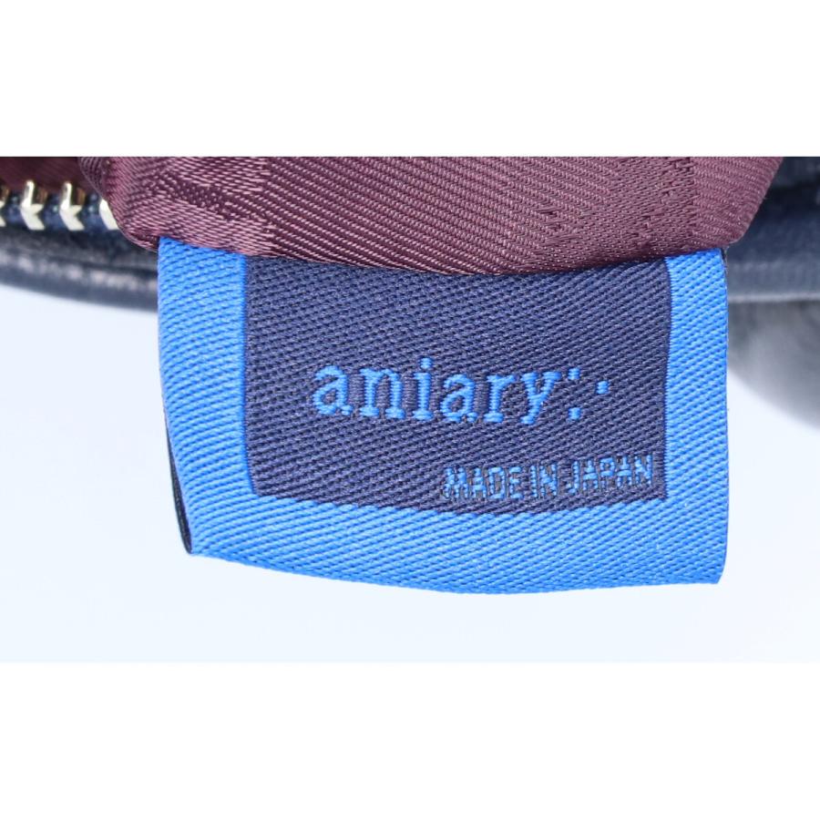 美品 aniary アニアリ 01-03002 バルケッタ ショルダーバッグ L
