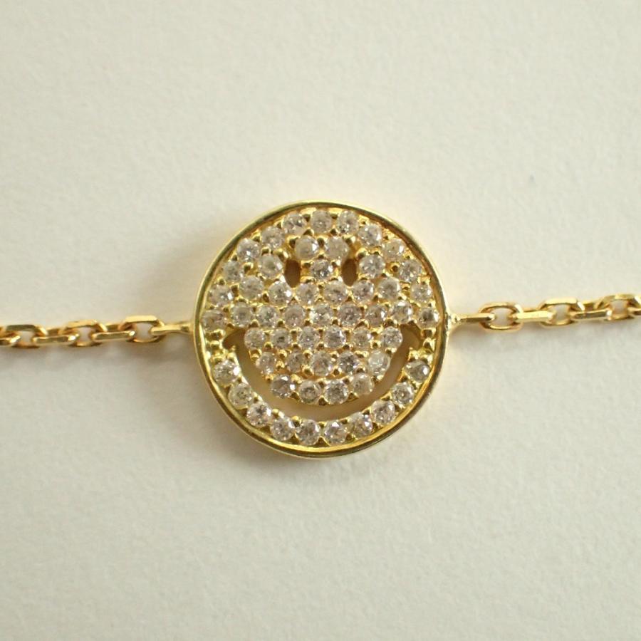 美品 redline レッドライン K18 SMILEY CHAINE パヴェ 美品 redline レッドライン K18 SMILEY CHAINE パヴェ