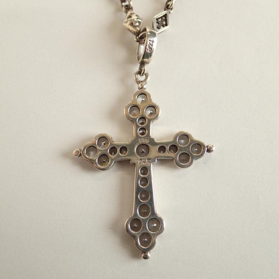 Loree Rodkin P055-886 LARGE GOTHIC CROSS PENDANT・L3819-800 MIXED