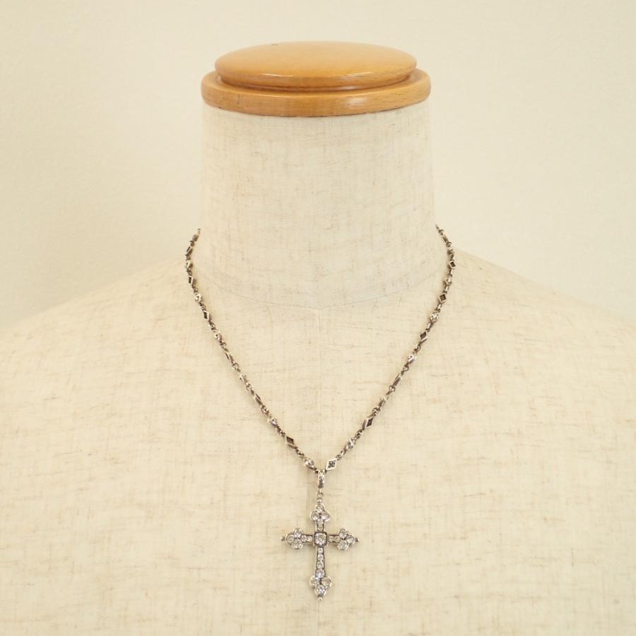 Loree Rodkin P055-886 LARGE GOTHIC CROSS PENDANT・L3819-800 MIXED