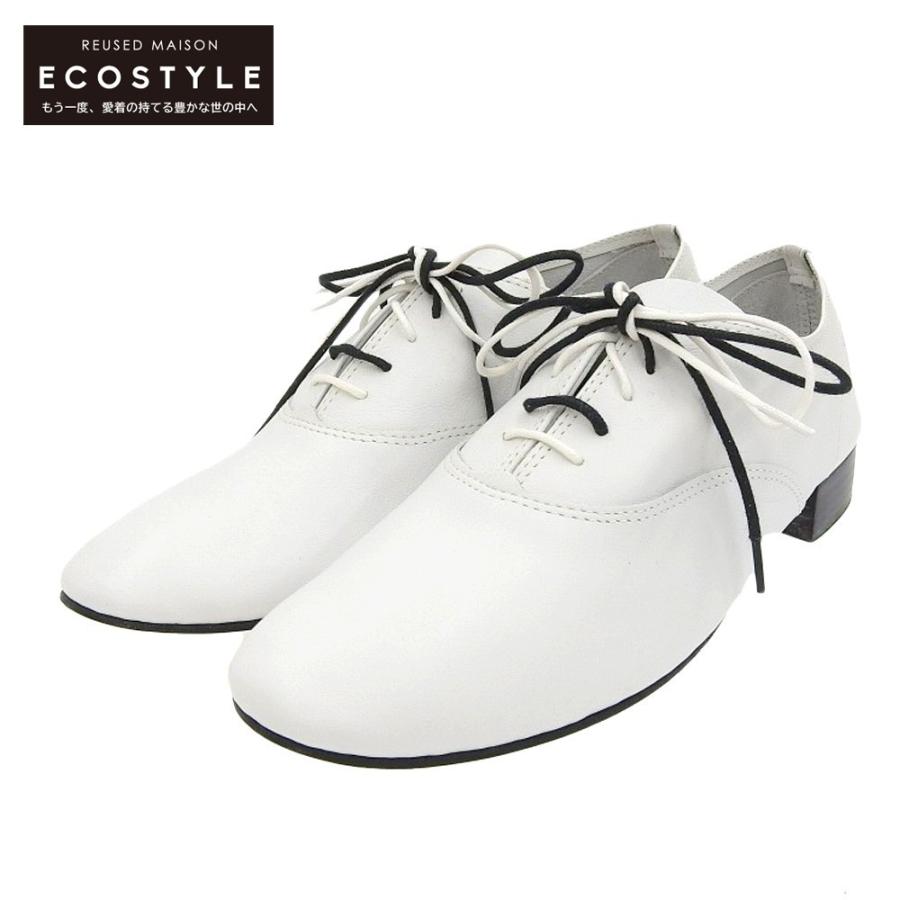 新品同様 repetto レペット ホワイト Zizi オックスフォードシューズ