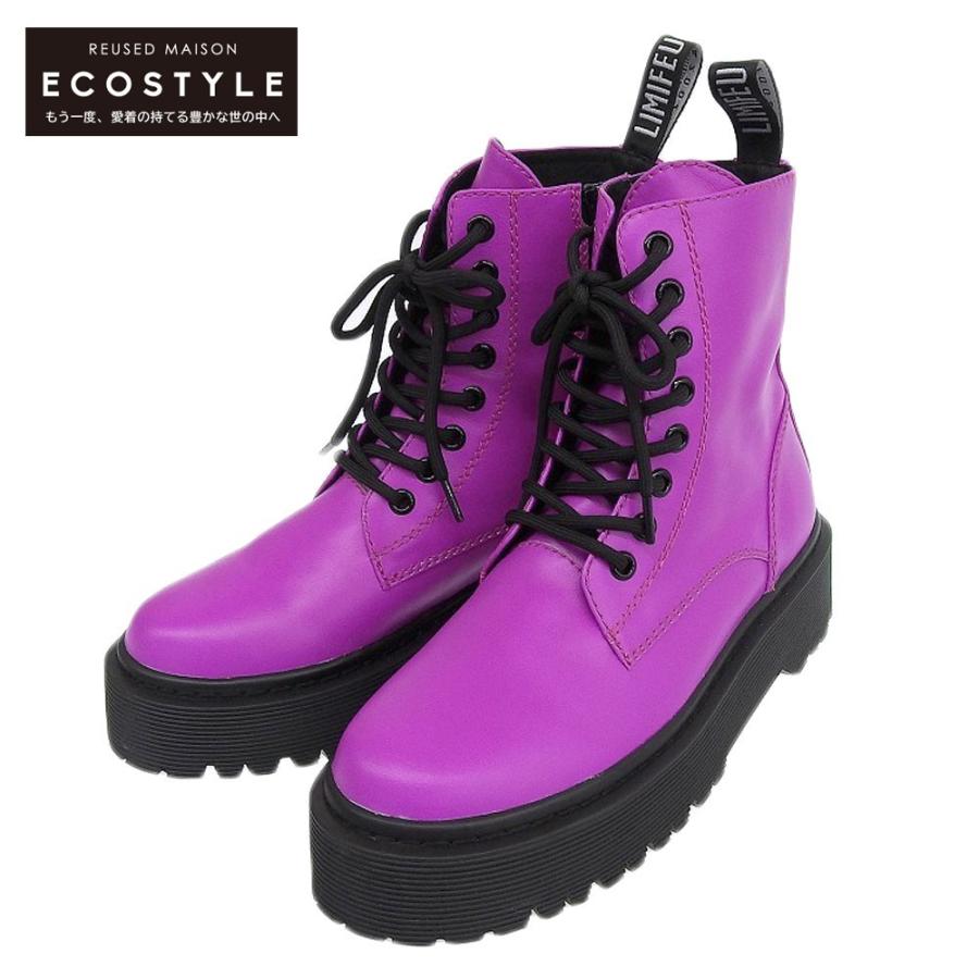 LIMI feu 新品同様 リミフゥ 8ホール ショートブーツ シューズ  