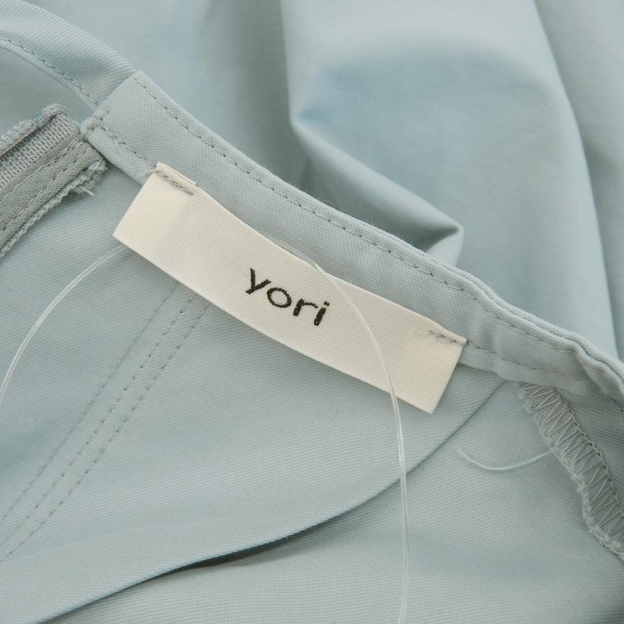 美品 yori ヨリ ビッグパフスリーブブラウス トップス レディース 